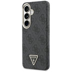Guess 4G Triangle Logo MagSafe Dėklas, skirtas Samsung Galaxy S26 - Black