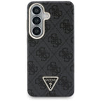 Guess 4G Triangle Logo MagSafe Dėklas, skirtas Samsung Galaxy S26 - Black