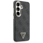 Guess 4G Triangle Logo MagSafe Dėklas, skirtas Samsung Galaxy S26 - Black