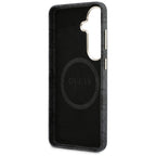 Guess 4G Triangle Logo MagSafe Dėklas, skirtas Samsung Galaxy S26 - Black