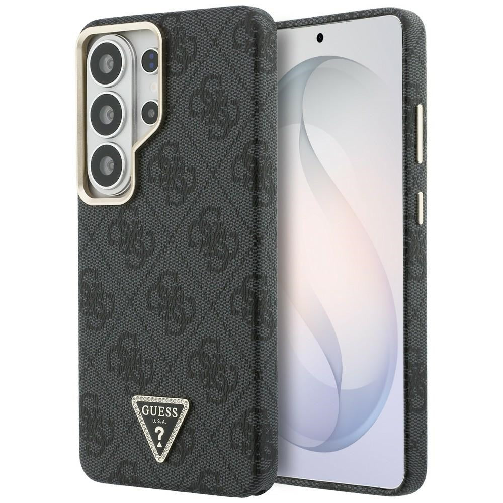 Guess 4G Triangle Logo MagSafe dėklas Samsung Galaxy S26 Ultra - juodas -- Samsung Galaxy S26 Ultra