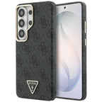 Guess 4G Triangle Logo MagSafe dėklas Samsung Galaxy S26 Ultra - juodas -- Samsung Galaxy S26 Ultra