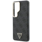 Guess 4G Triangle Logo MagSafe dėklas Samsung Galaxy S26 Ultra - juodas -- Samsung Galaxy S26 Ultra