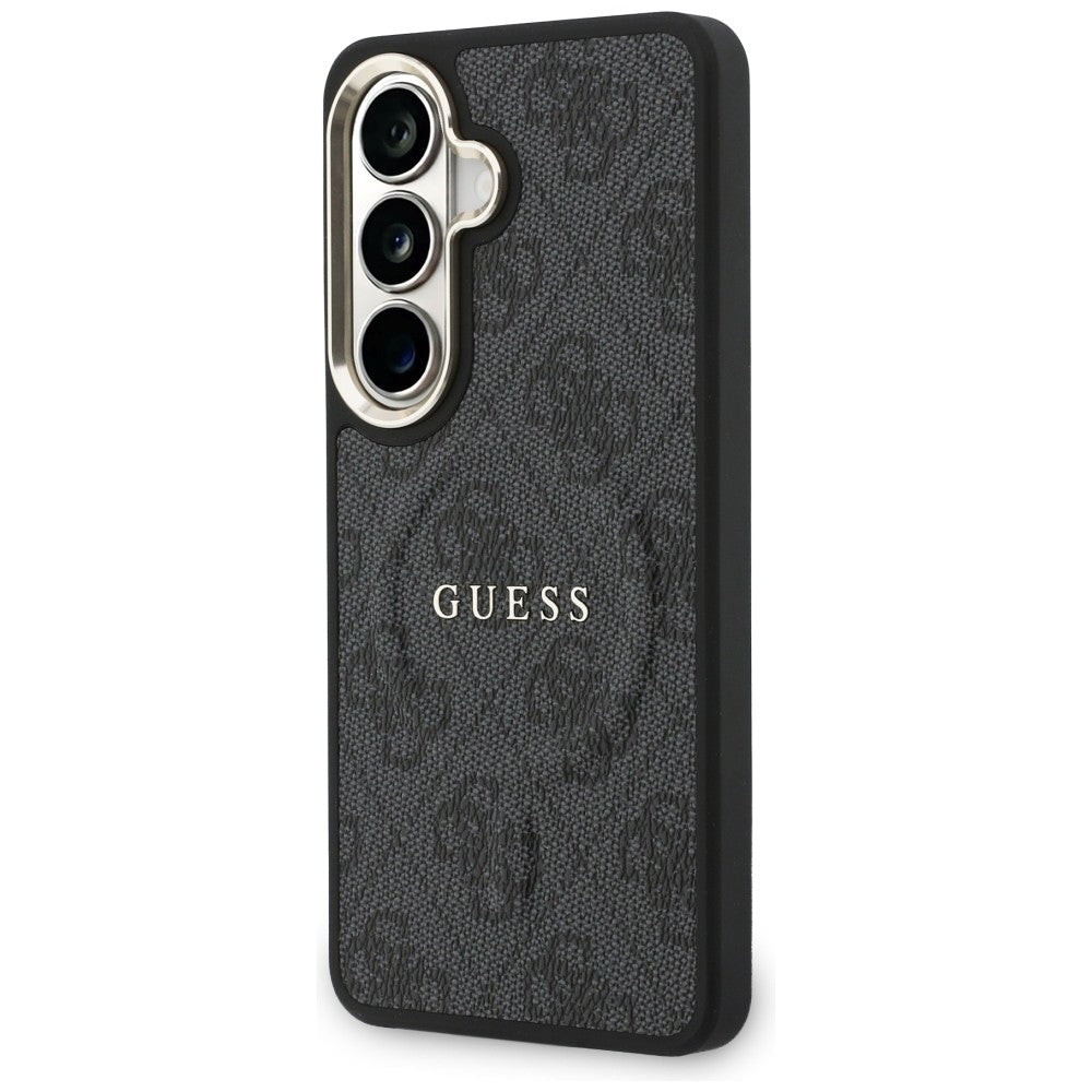 Etui Guess 4G Embosed Ring MagSafe ir Samsung Galaxy S26+ - czarne