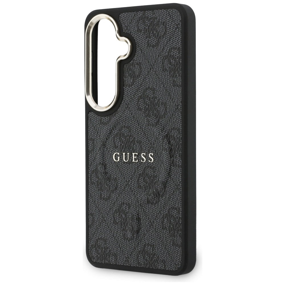 Etui Guess 4G Embosed Ring MagSafe ir Samsung Galaxy S26+ - czarne