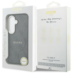 Etui Guess 4G Embosed Ring MagSafe ir Samsung Galaxy S26+ - czarne