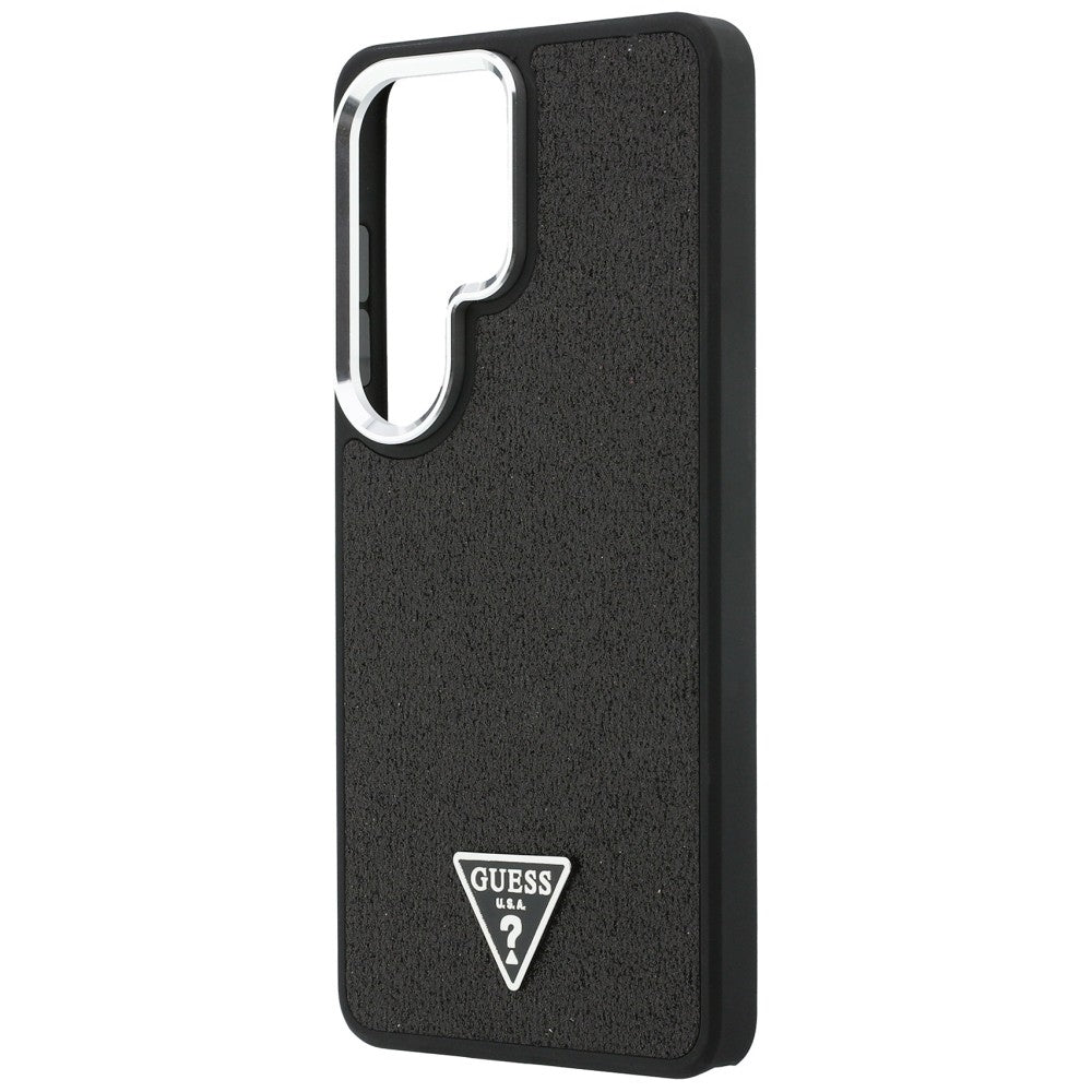 Etui Guess Fixed Glitter Triangle MagSafe ir Samsung Galaxy S26 Ultra - czarne
