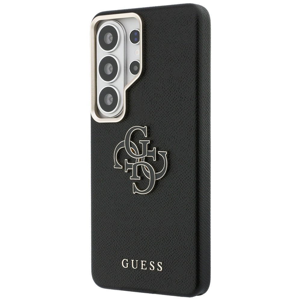 Etui Guess Grūdytas Big 4G Metalas Logo Samsung Galaxy S26 Ultra - czarne