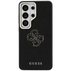 Etui Guess Grūdytas Big 4G Metalas Logo Samsung Galaxy S26 Ultra - czarne