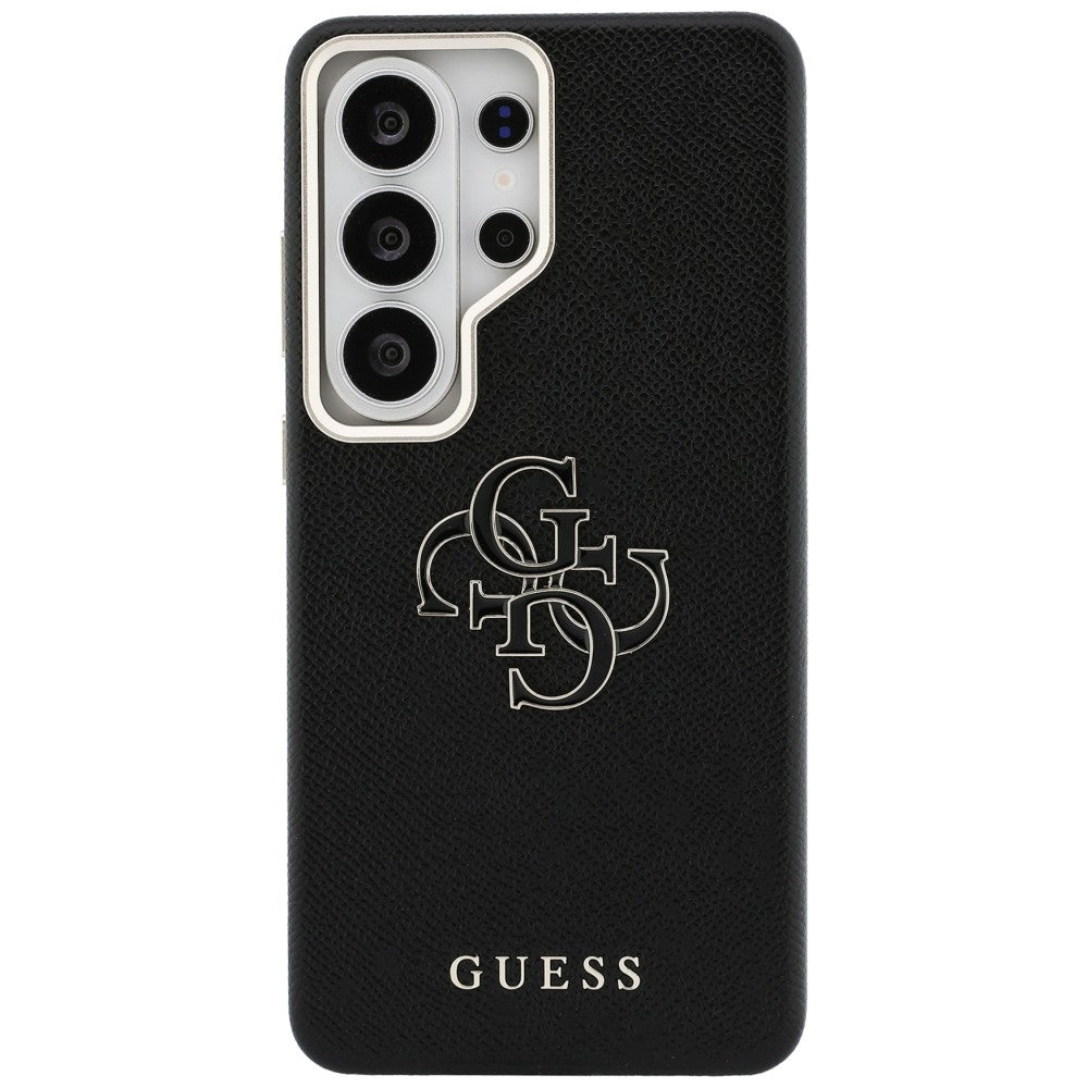 Etui Guess Grūdytas Big 4G Metalas Logo Samsung Galaxy S26 Ultra - czarne