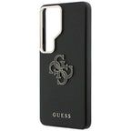 Etui Guess Grūdytas Big 4G Metalas Logo Samsung Galaxy S26 Ultra - czarne