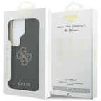 Etui Guess Grūdytas Big 4G Metalas Logo Samsung Galaxy S26 Ultra - czarne