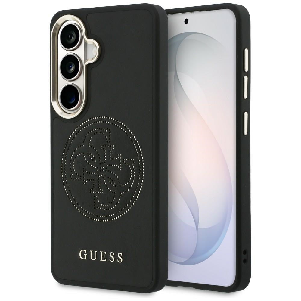 Dėklas Guess Perforated Logo MagSafe skirtas Samsung Galaxy S26 - juodas -- Samsung Galaxy S26