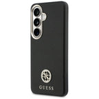 Etui Guess Kalnų krištolas Round Logo MagSafe ir Samsung Galaxy S26 - czarne