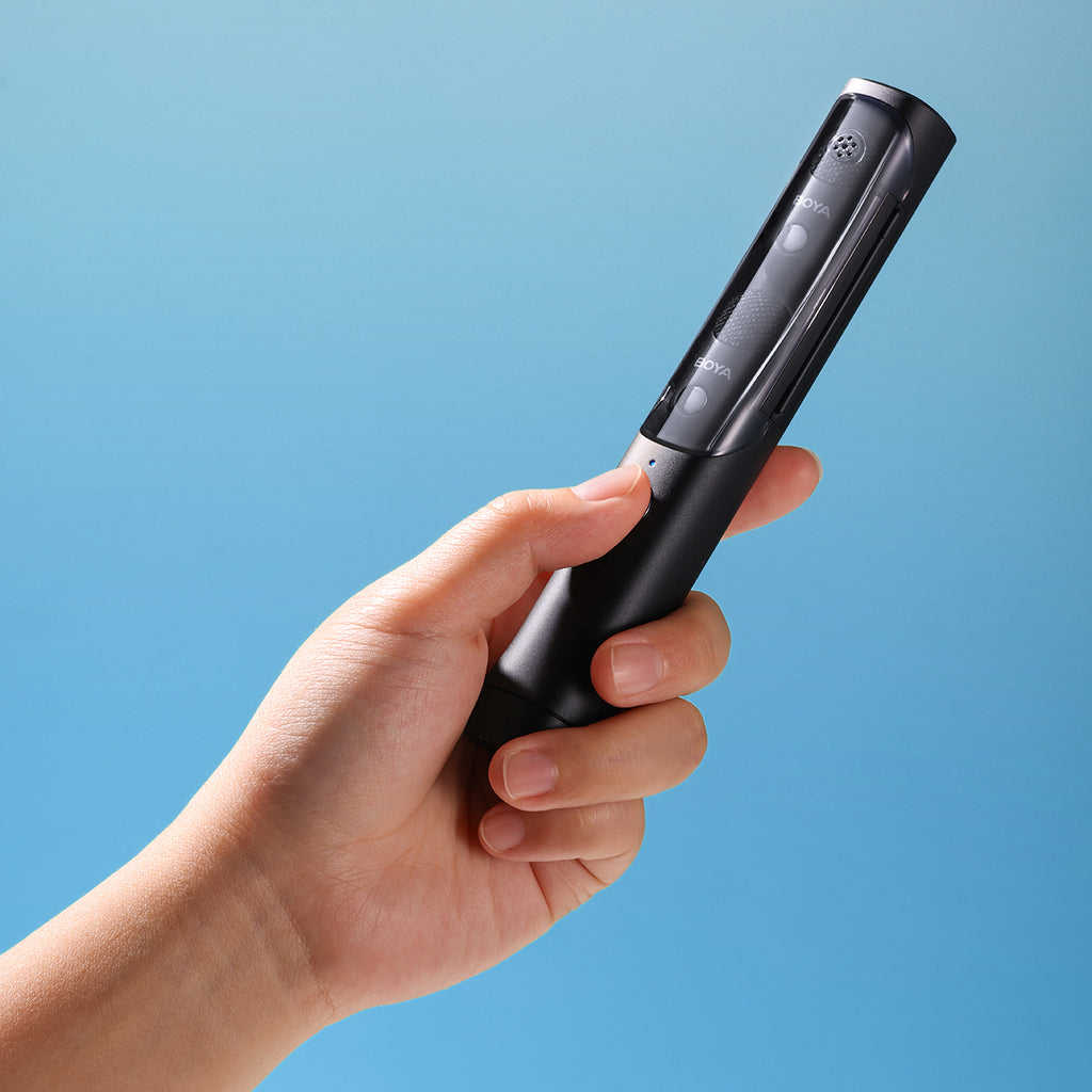 BOYA MAGIC-02 bevielė mikrofono 2.4GHz USB-C - Juodas -- Microphones