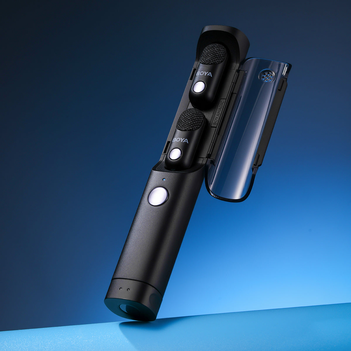 BOYA MAGIC-02 bevielė mikrofono 2.4GHz USB-C - Juodas -- Microphones