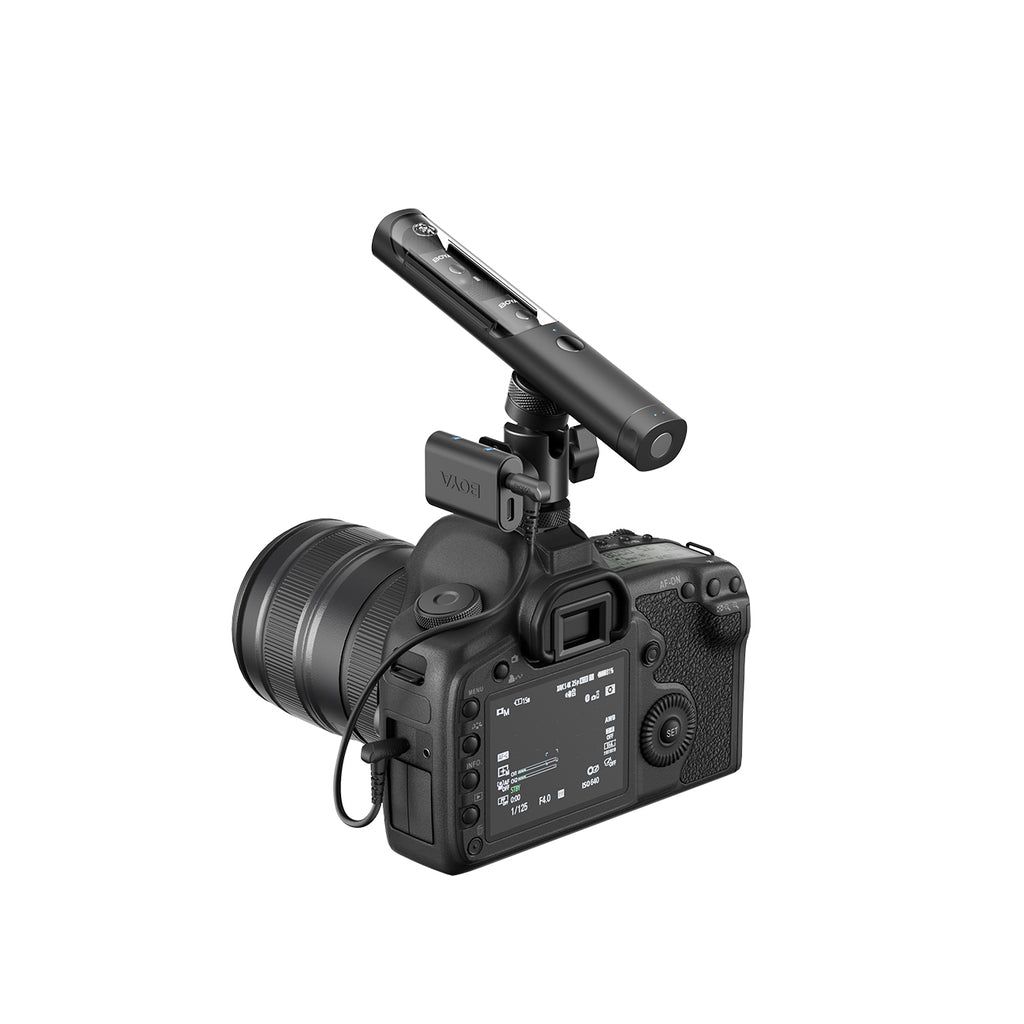 BOYA MAGIC-02 bevielė mikrofono 2.4GHz USB-C - Juodas -- Microphones
