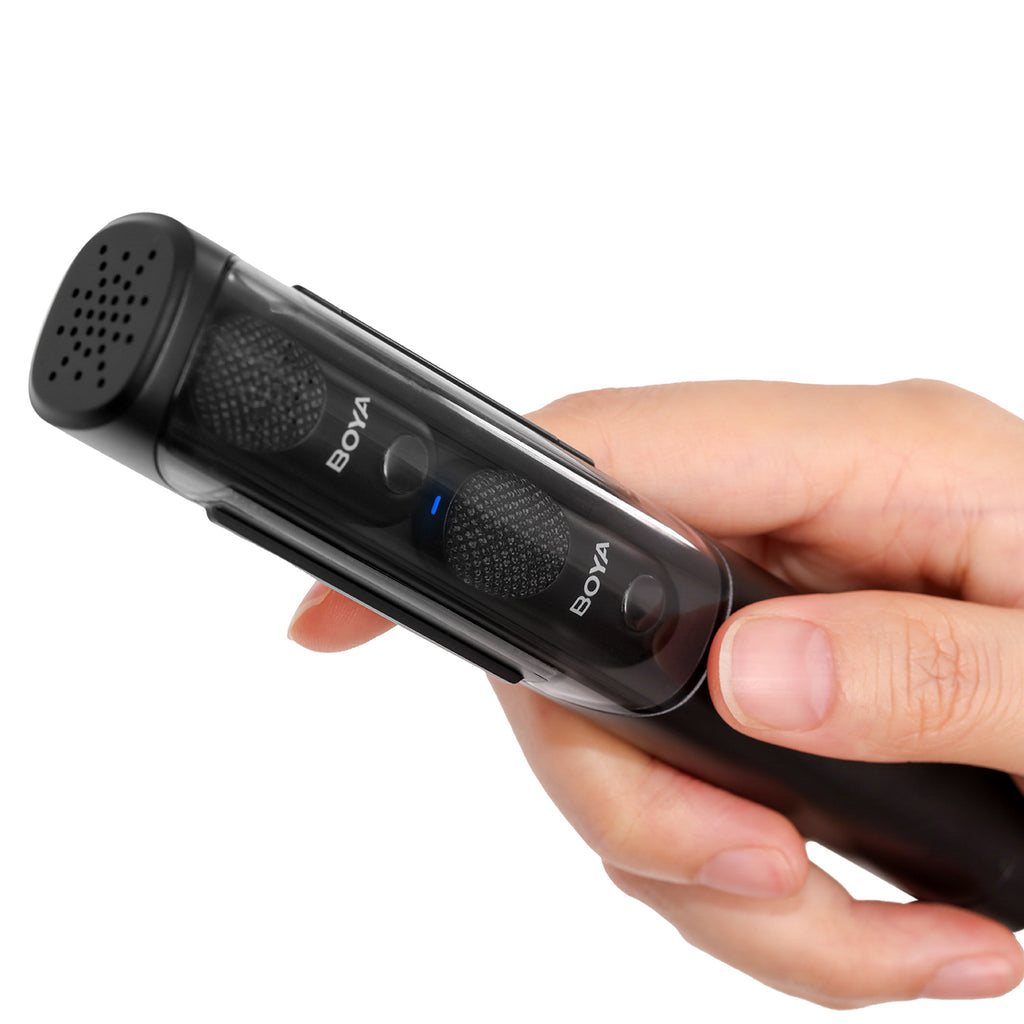 BOYA MAGIC-02 bevielė mikrofono 2.4GHz USB-C - Juodas -- Microphones