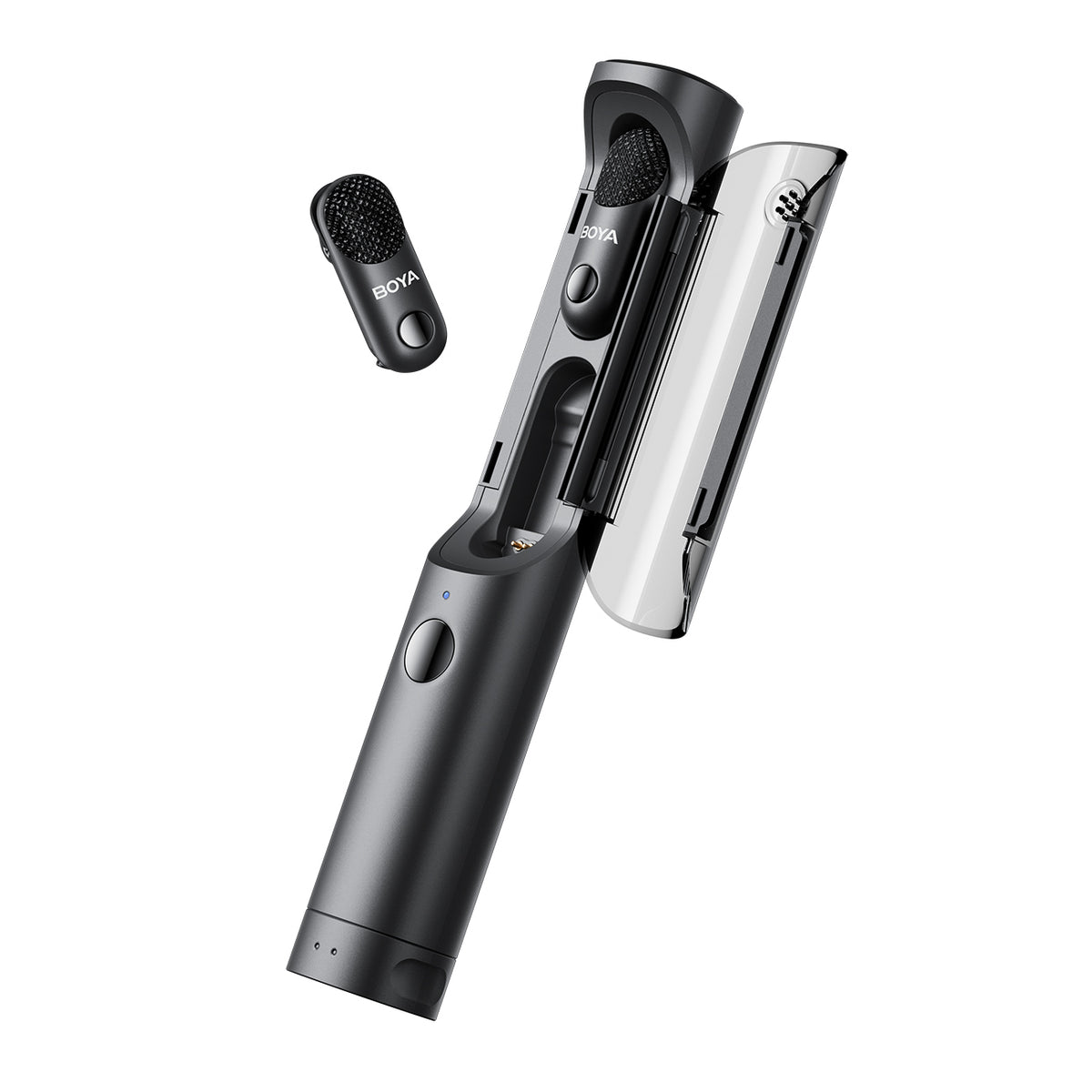 BOYA MAGIC-05 Belaidis mikrofonas 2.4GHz USB-C - Juodas -- Microphones