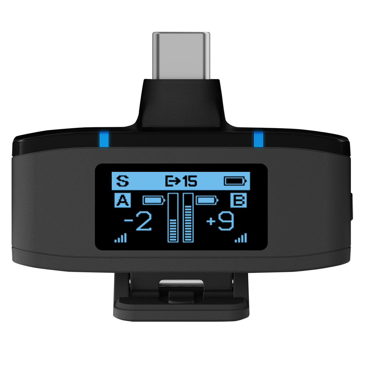 BOYA BOYAMIC 2-02 Belaidis mikrofonas 2.4 GHz USB-C - Juodas -- Microphones