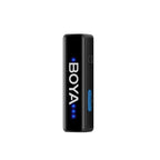 BOYA BOYALINK V2.0 Belaidis mikrofonas 2.4GHZ USB-C - Juodas -- Microphones
