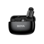 BOYA mini 2-01 bevieliai mikrofonai 2.4GHz USB-C - juodas -- Microphones