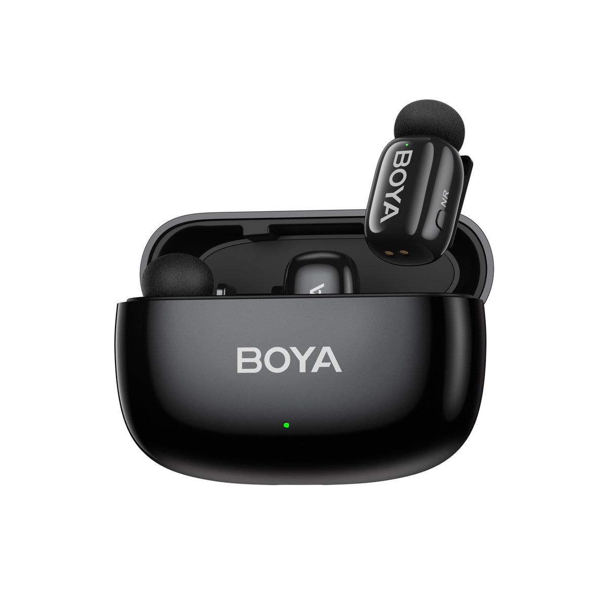 BOYA mini 2-01 bevieliai mikrofonai 2.4GHz USB-C - juodas -- Microphones