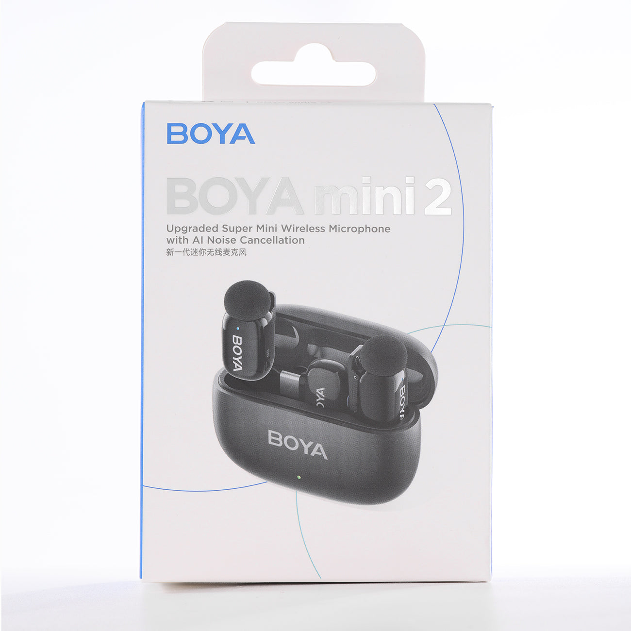 BOYA mini 2-01 bevieliai mikrofonai 2.4GHz USB-C - juodas -- Microphones