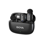 BOYA mini 2-01 bevieliai mikrofonai 2.4GHz USB-C - juodas -- Microphones