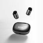 BOYA mini 2-02 belaidžiai mikrofonai 2.4GHz USB-C - juoda -- Microphones