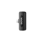 BOYA BY-V1 V2.0 Belaidis mikrofonas 2.4GHz - juoda -- Microphones