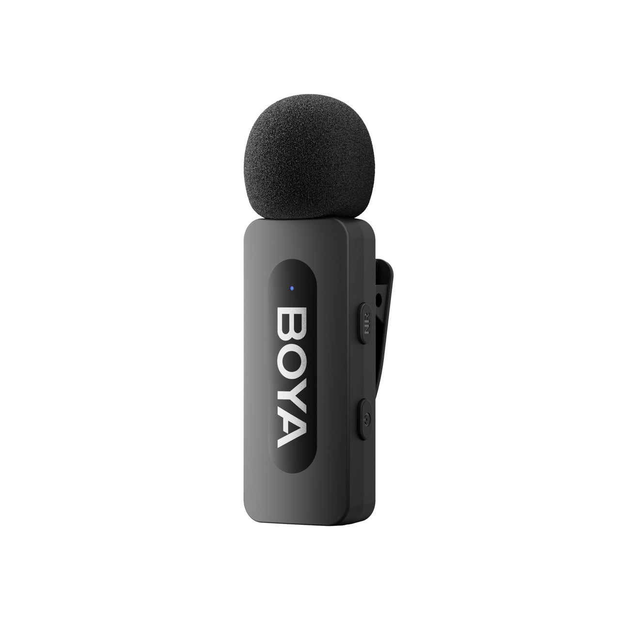 BOYA BY-V1 V2.0 Belaidis mikrofonas 2.4GHz - juoda -- Microphones