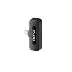 BOYA BY-V1 V2.0 Belaidis mikrofonas 2.4GHz - juoda -- Microphones