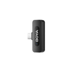 BOYA BY-V10 V2.0 Belaidis mikrofonas 2.4GHz - juoda -- Microphones