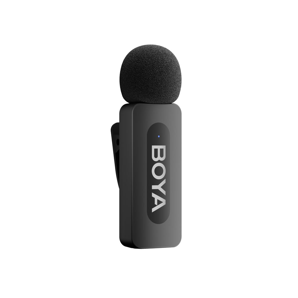 BOYA BY-V10 V2.0 Belaidis mikrofonas 2.4GHz - juoda -- Microphones