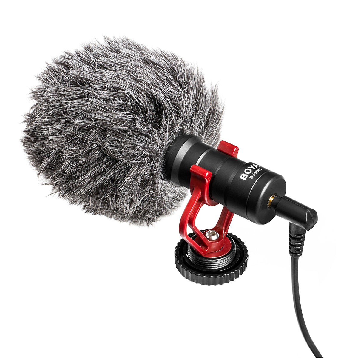 BOYA BY-MM1 laidinis kryptinis mikrofonas - Juodas -- Microphones