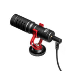 BOYA BY-MM1 laidinis kryptinis mikrofonas - Juodas -- Microphones