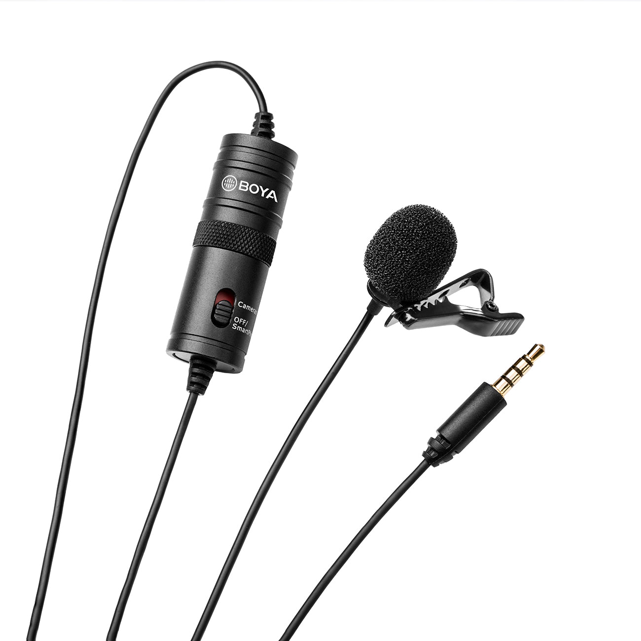 BOYA BY-M1 laidinis lavaljerio mikrofonas - juodas -- Microphones