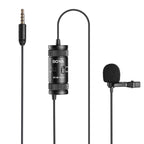 BOYA BY-M1 Pro II laidinis lavaljerio mikrofonas - Juodas -- Microphones