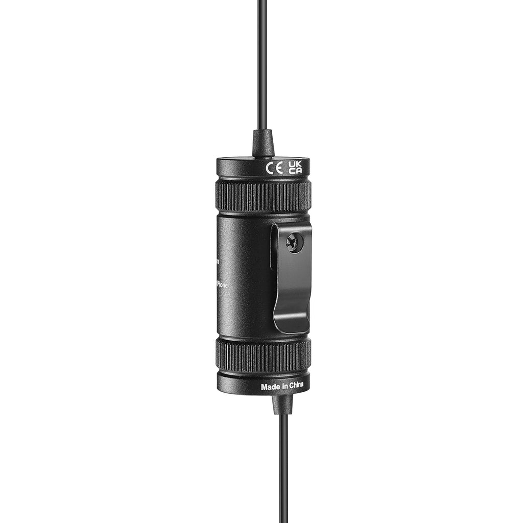 BOYA BY-M1 Pro II laidinis lavaljerio mikrofonas - Juodas -- Microphones