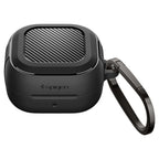Spigen Rugged Armarba dėklas, skirtas Samsung Galaxy Buds 4 / 4 Pro – matinė juoda