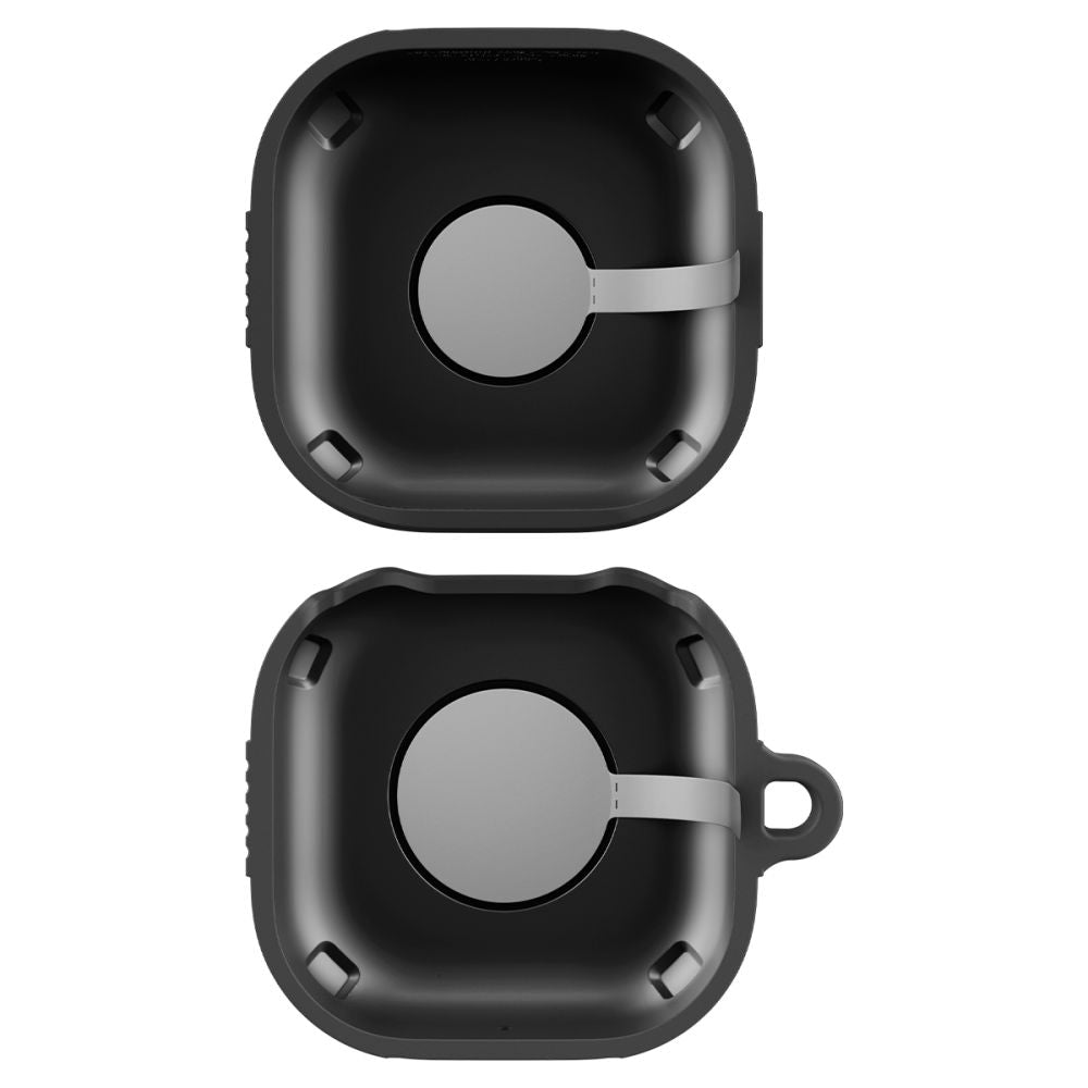 Spigen Rugged Armarba dėklas, skirtas Samsung Galaxy Buds 4 / 4 Pro – matinė juoda