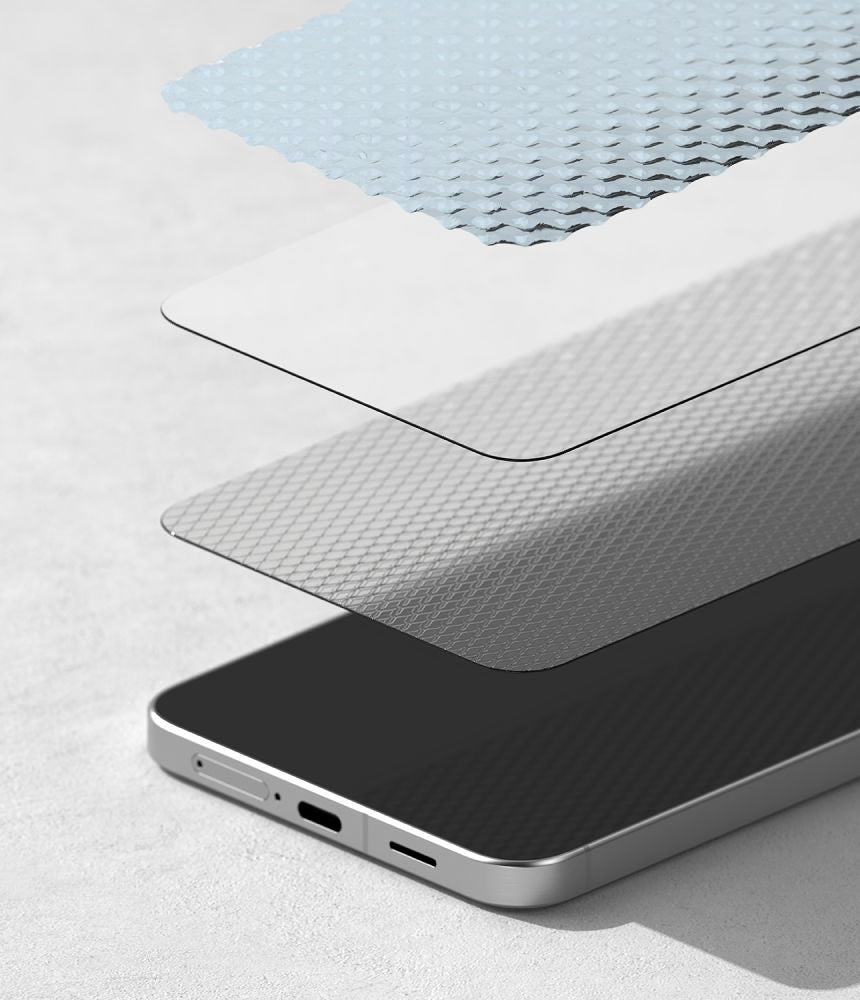 Ringke Easy Slide 2-pack Tempered Glass, skirta Samsung Galaxy A57 5G -- Samsung Galaxy A57