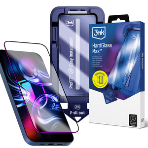 3mk HardGlass Max grūdintas stiklas, skirtas Apple iPhone Air -- Cell phone tempered glass