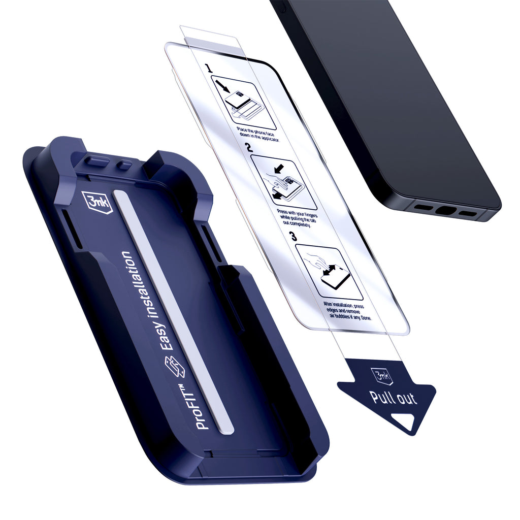 3mk HardGlass Max grūdintas stiklas iPhone 15 / 16 -- iPhone 15 / iPhone 16