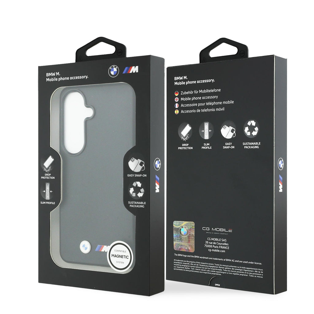 BM__PH53__ M Metal Logo MagSafe Dėklas, skirtas Samsung Galaxy S26 - Black