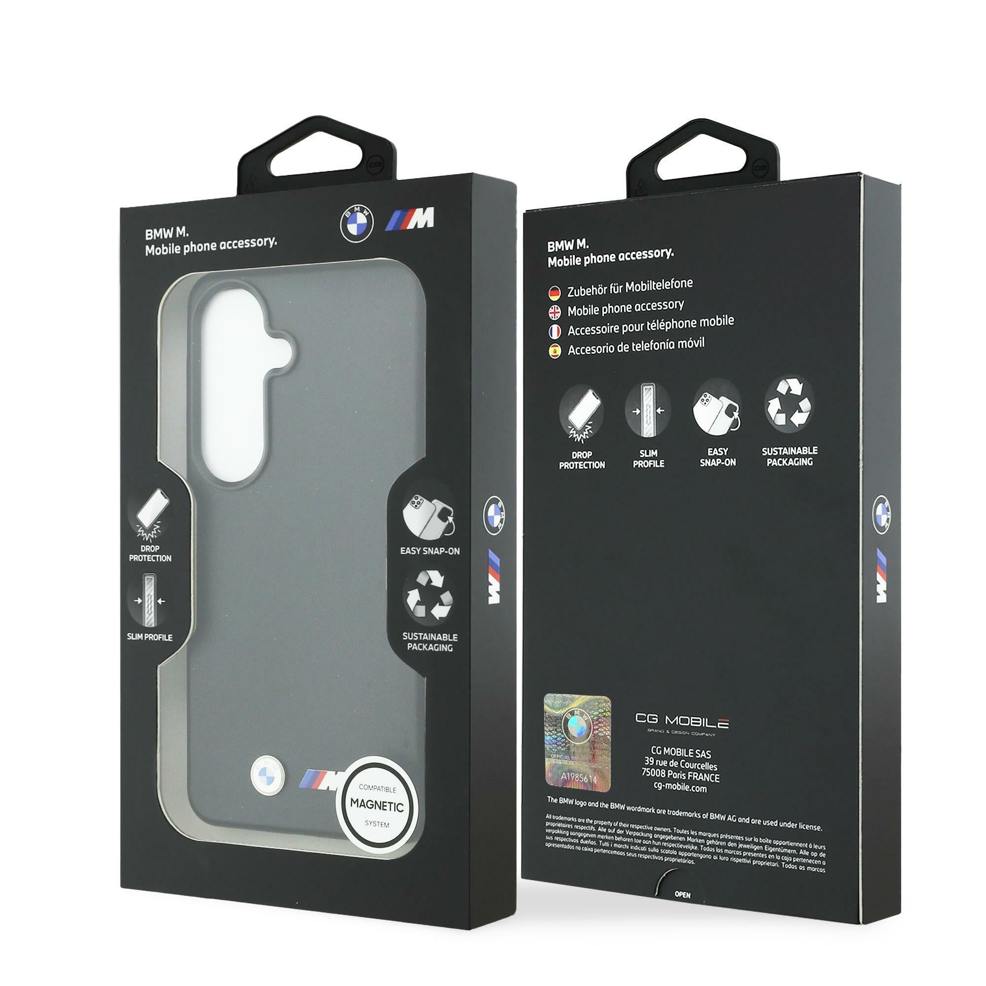 BM__PH53__ M Metal Logo MagSafe Dėklas, skirtas Samsung Galaxy S26+ - Black