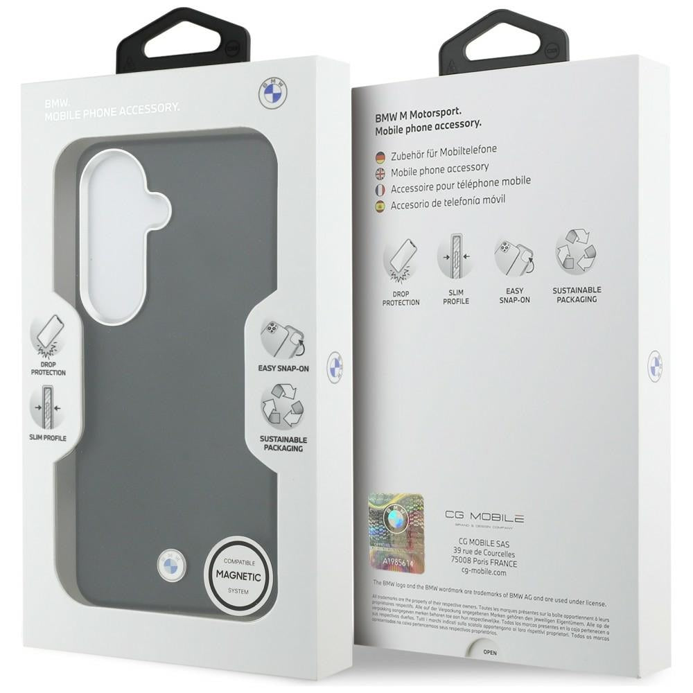 BM__PH53__ Sign Metal Logo MagSafe Dėklas, skirtas Samsung Galaxy S26+ - Black