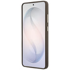 Guess Grained Big 4G Metalinis logotipo dėklas, skirtas Samsung Galaxy S26 Ultra – rudas