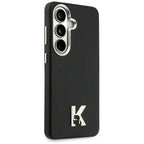 Karl Lagerfeld K metalo logotipas MagSafe dėklas, skirtas Samsung Galaxy S26 - juodas